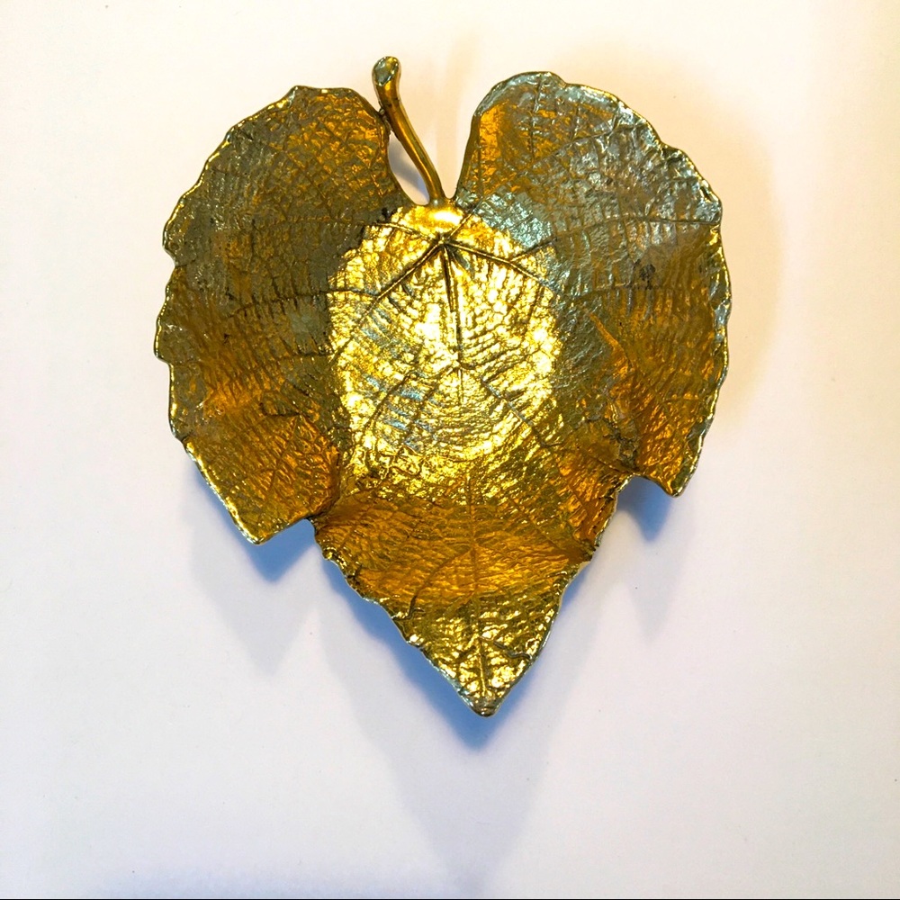 Gold Leaf Tray